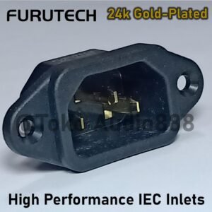 FURUTECH IEC Inlets 24K Gold Plated