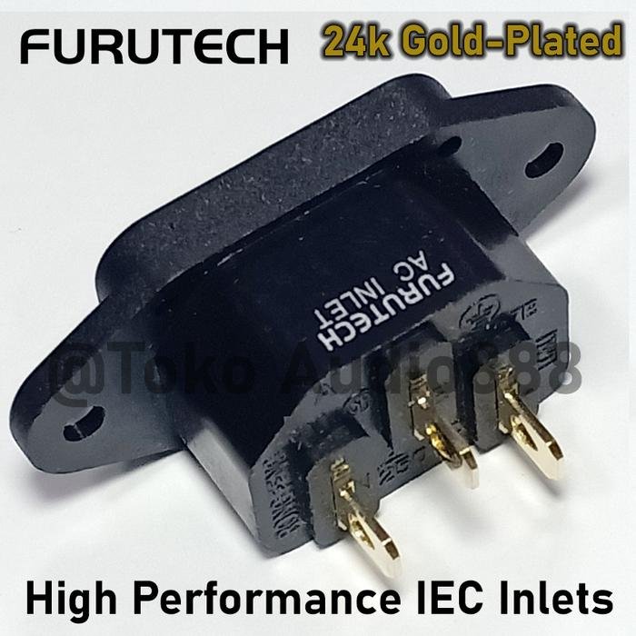 FURUTECH IEC Inlets 24K Gold Plated - Image 2