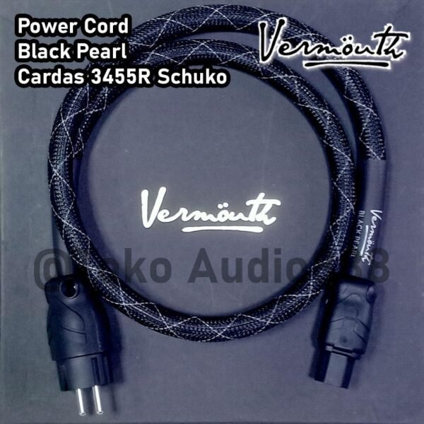Power Cable - Vermouth Black Pearl Schuko